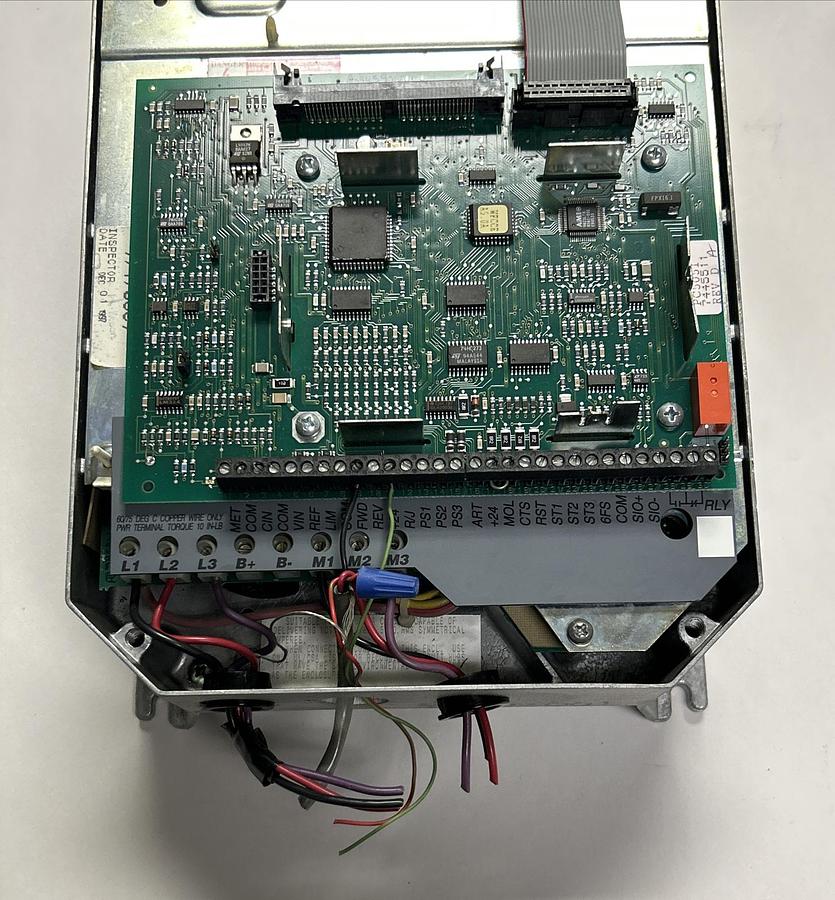 Used TB WOODS,WFC4001-0CHT,DRIVE 2.2A 460V 50/6HZ 1HP NO COVER