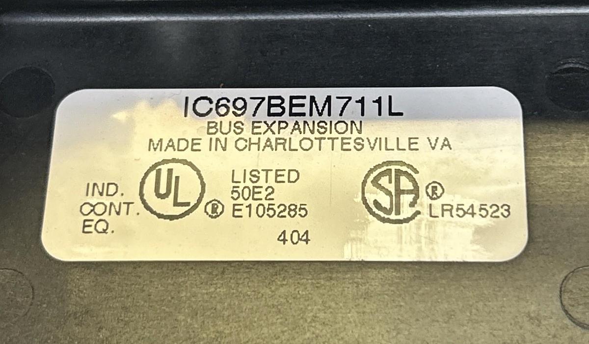 Used GE FANUC,IC697BEM711L,BUS EXPANSION RECIEVER MODULE