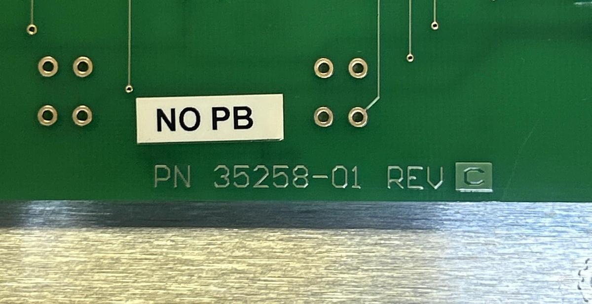 Used MIYACHI UNITEK,35258-01,OPERATING PANEL