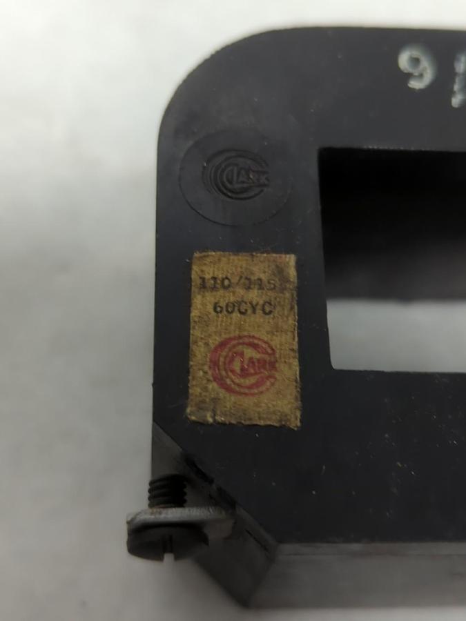 Used JOSLYN CLARK,TB103-1,COIL 110/115V 60HZ/CY PRE-OWNED