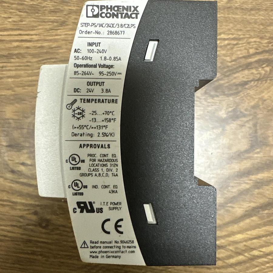 Used Phoenix Contact, 2868677,Contact Power Supply
