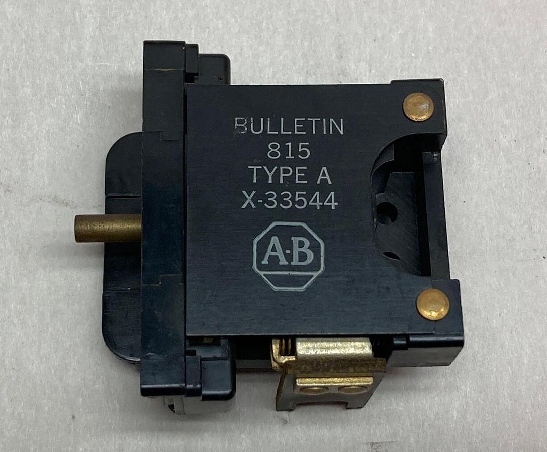 Used Allen-Bradley,X-33544,Overload Relay Bulletin 815 Type A