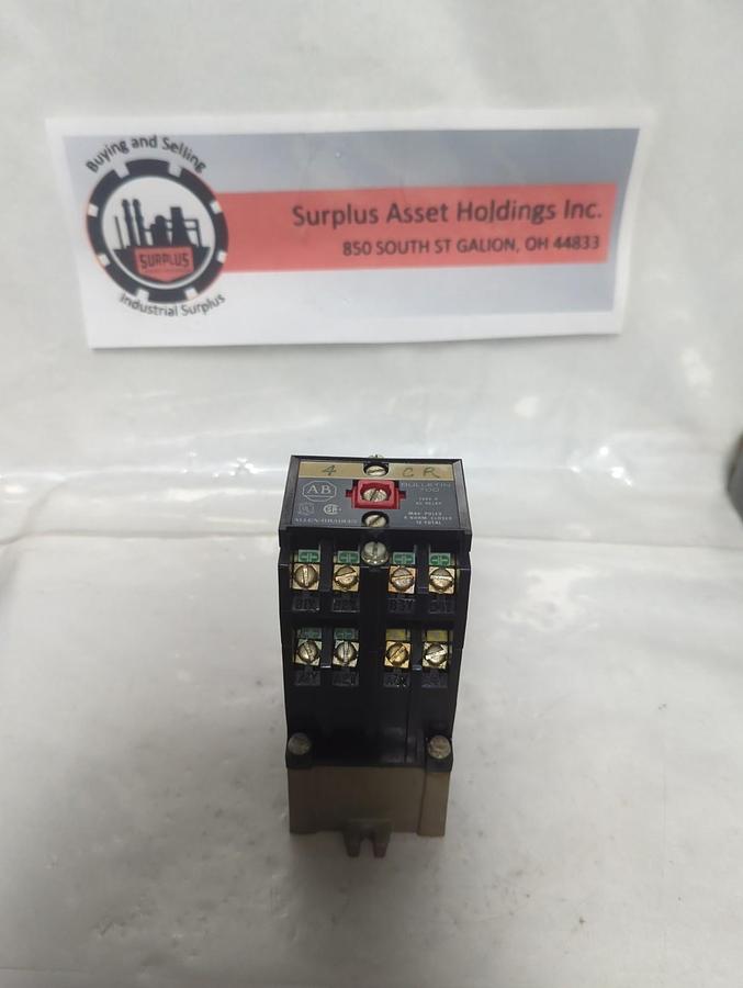 Used ALLEN BRADLEY,700-PB401/700-P400A1,CONTROL RELAY PRE-OWNED