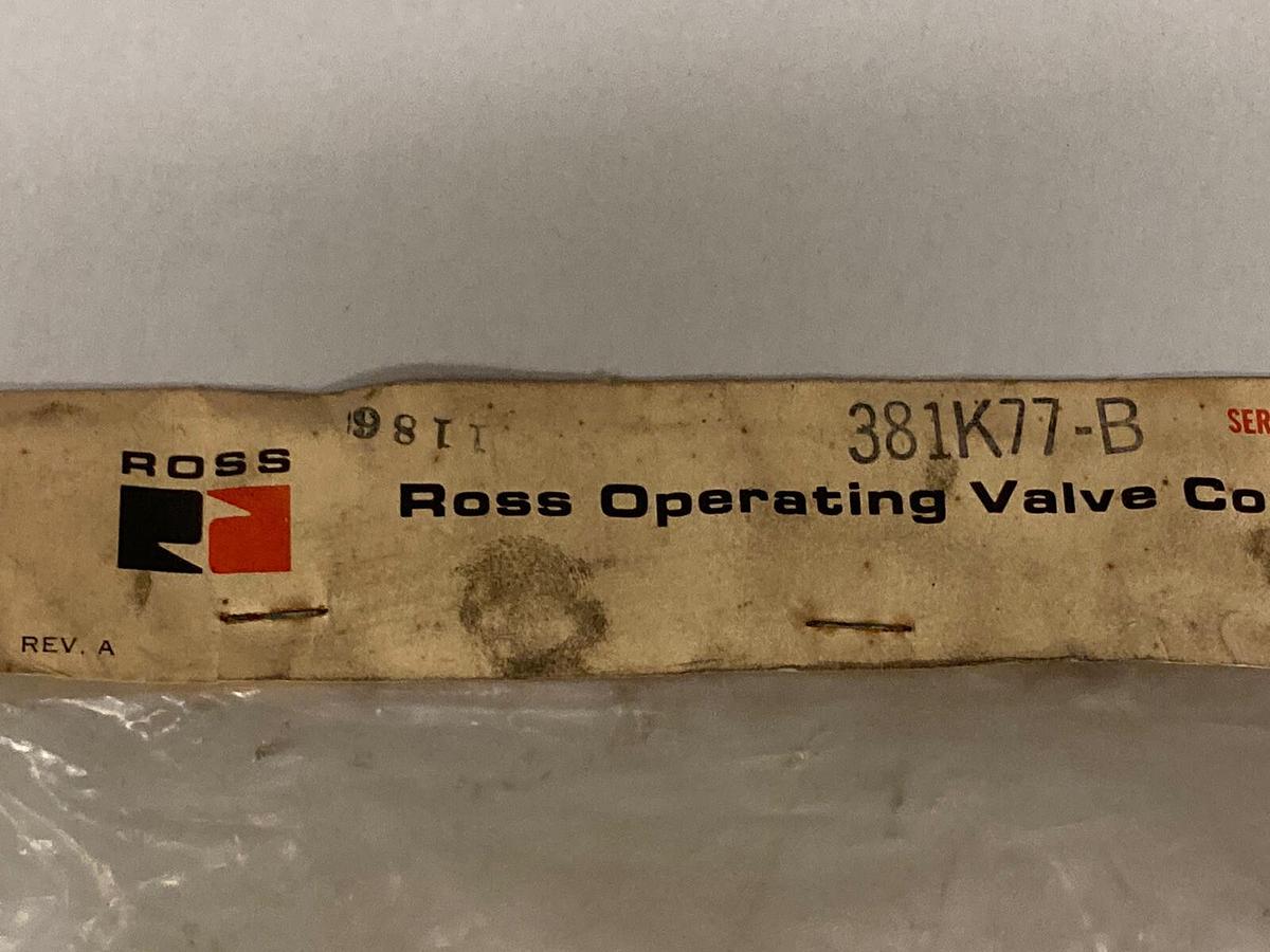 Used Ross,381K77-B,Cable Pneumatic Valve Cord Set