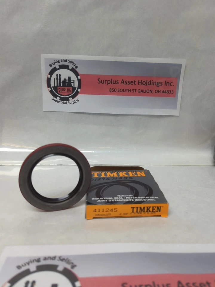 TIMKEN,411245,OIL SEAL 2.437X3.5X0.375 NOS