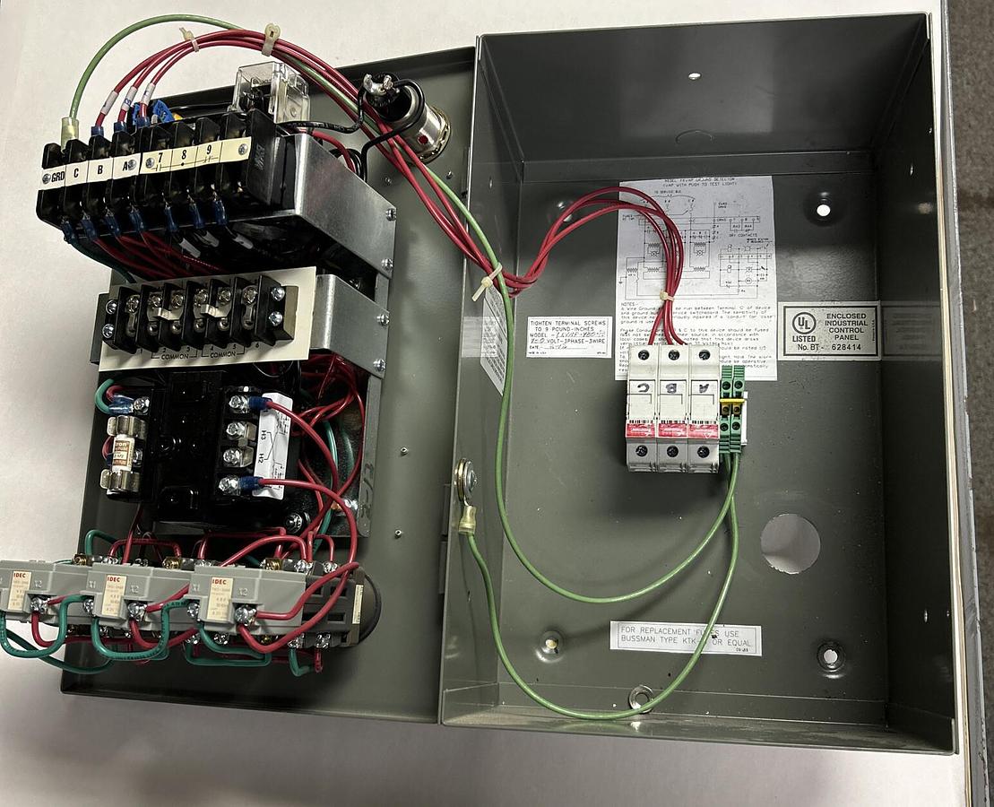 Used ERICKSON,YXVAP-480,FIRE ALARM 480V .09A