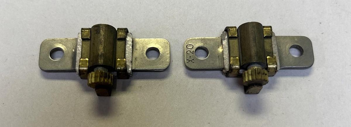 Used SQUARE D,B19.5,THERMAL OVERLOAD HEATER ELEMENT LOT OF 2