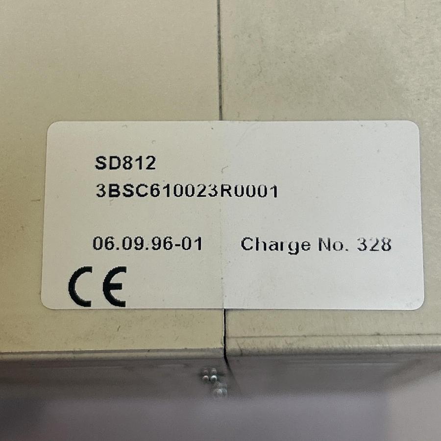 Used ABB,3BSC610023R0001,SD812 POWER SUPPLY MODULE