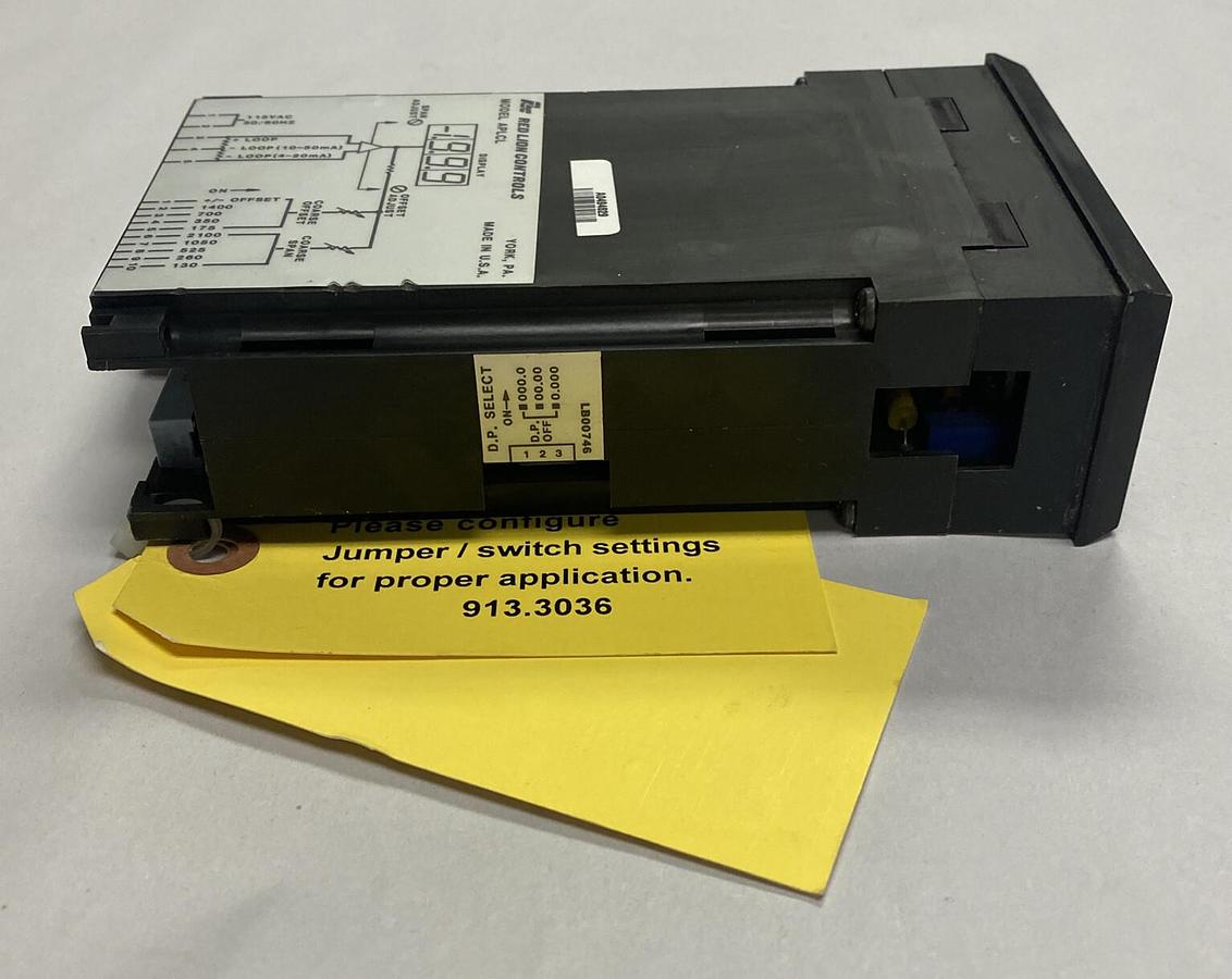 Used RED LION CONTROLS,APLCL400,CURRENT LOOP INDICATOR REFURBISHED