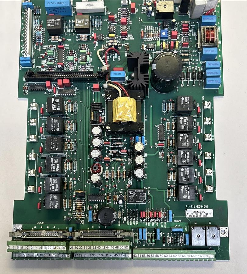Used SIEMENS,A1-16-100-504-ISS9,INTERFACE MODULE PC BOARD