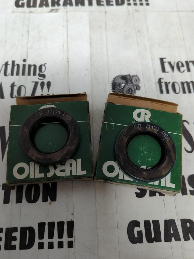 CHICAGO RAWHIDE,11171,OIL SEALS LOT OF 2 NOS