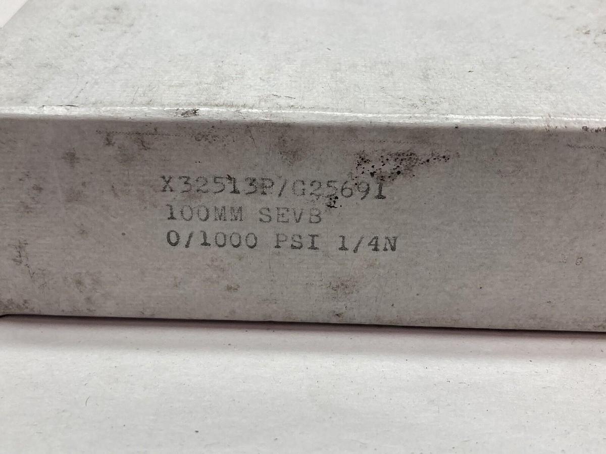 Marsh,X32513P/G25691,100-1000psi Pressure Gauge