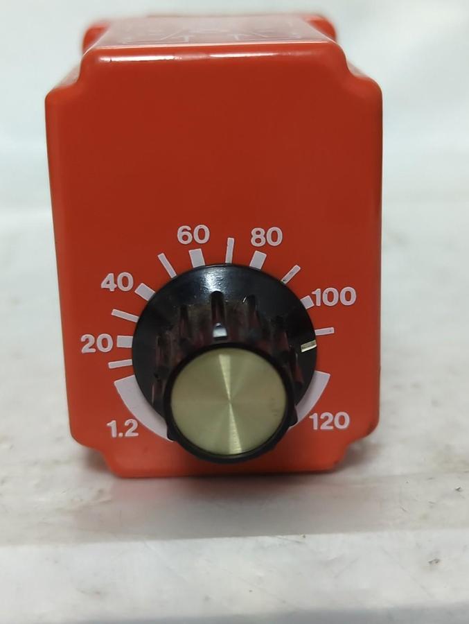 Used NATIONAL CONTROLS,T1K-120-461,SOLID STATE TIMER 1.2-120 SECONDS PRE-OWNED