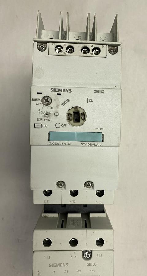 Used Siemens,3RA11454JB441AK6 3ZX1012-0RA11-1AA1, Combination Starter