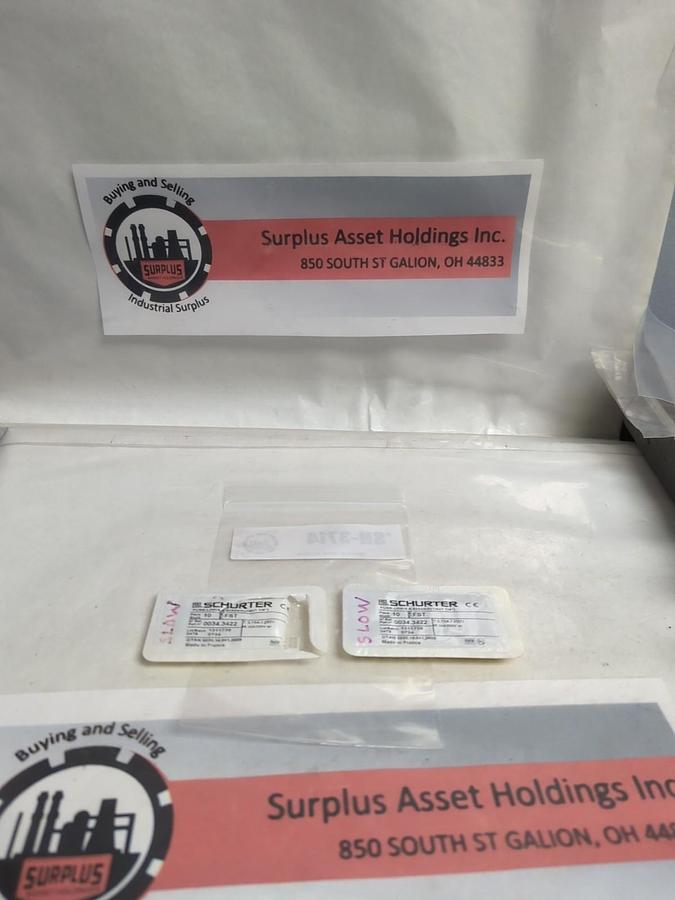 SCHURTER,T3-15A,FUSE LOT OF 16 PCS NOS