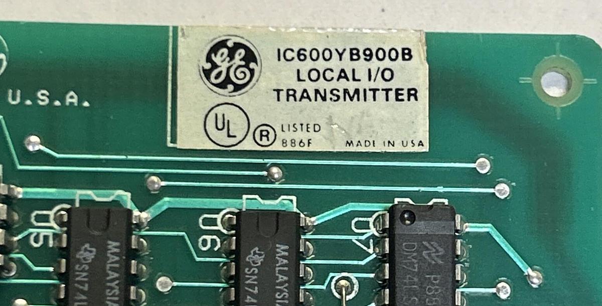 Used GENERAL ELECTRIC,IC600YB900B,LOCAL I/O TRANSMITTER BOARD