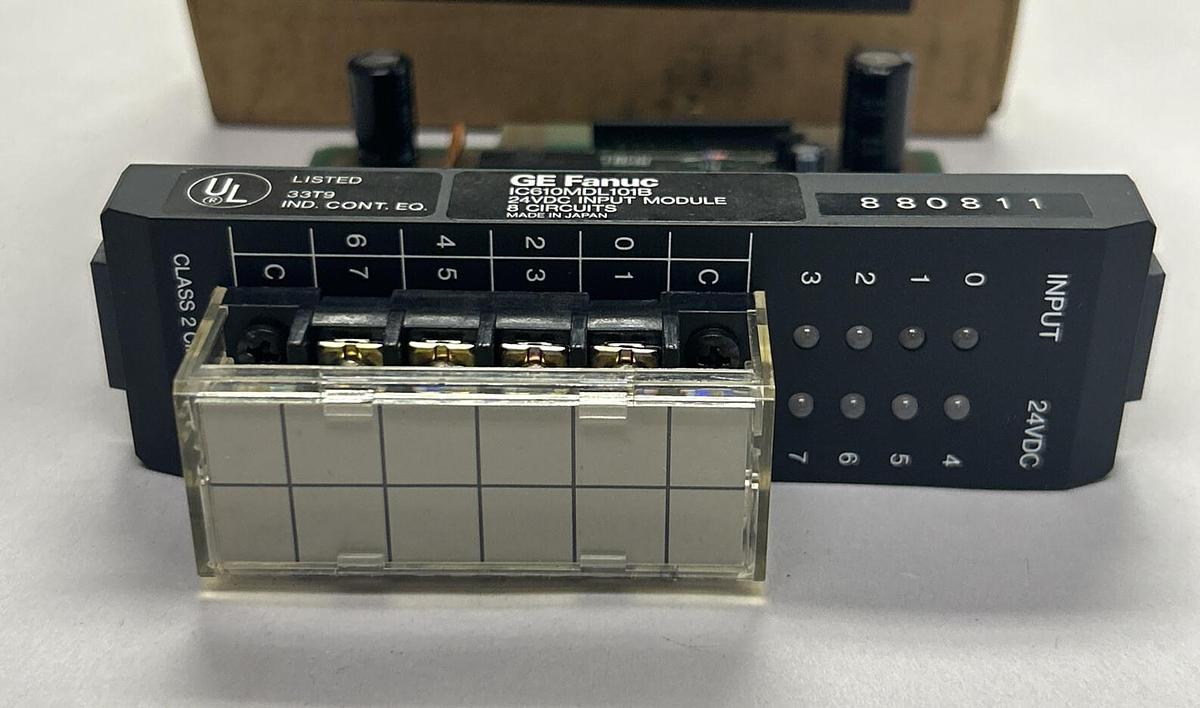 Used GE FANUC,IC610MDL101B,INPUT MODULE NEW