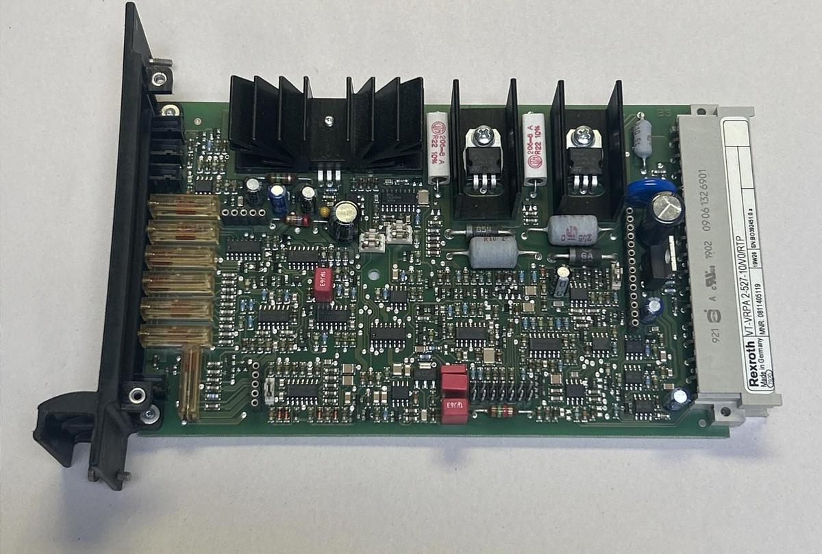 Used BOSCH REXROTH,VT-VRPA2-527-10/V0/RTP,ANALOG AMPLIFIER
