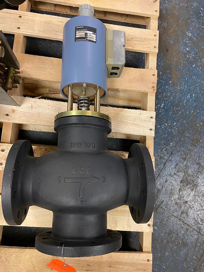 Siemens,M3P100F/A,Magnetic Actuator 4 INCH Control Valve
