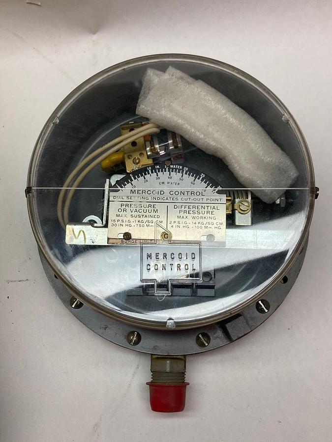 Mercoid Control,PG-2 R P1,Pressure Switch