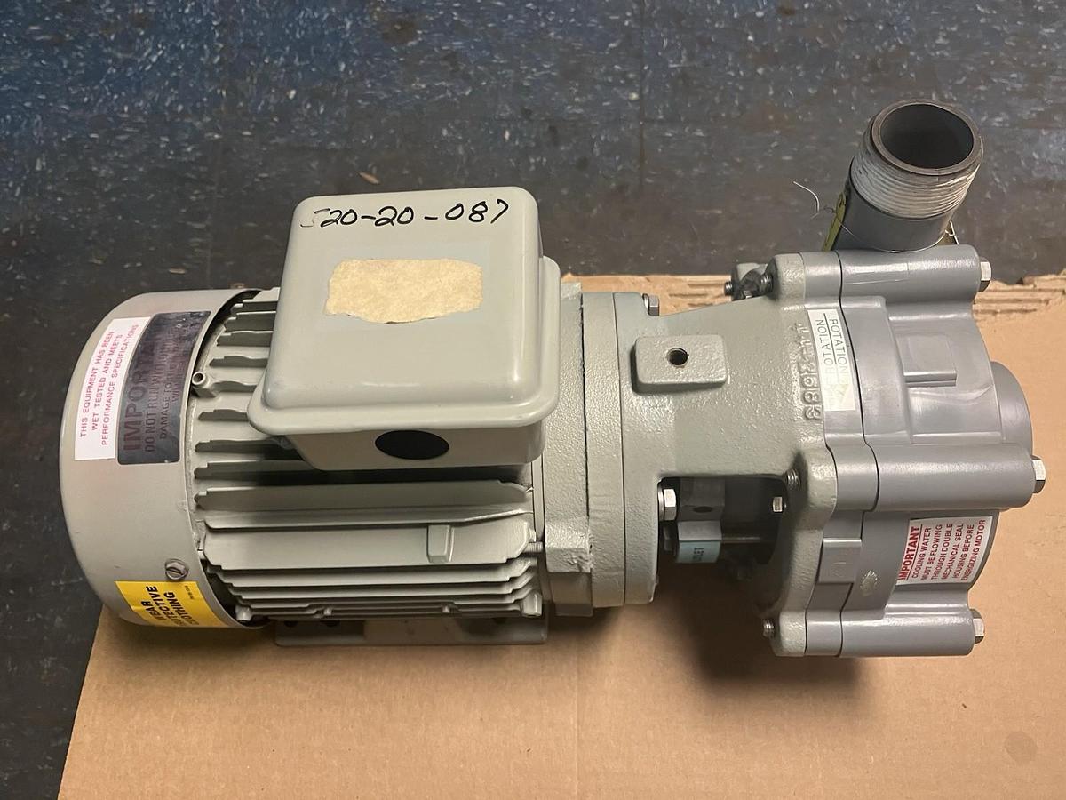 Used SERFILCO,H2-X1-1/2CE2V(M2xM1)-D2.0,SERIES HE HORIZONTAL CHEMICAL PUMP 2HP 2X1.5