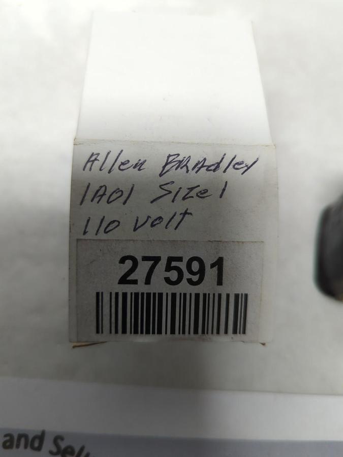 Used ALLEN-BRADLEY,1A01,COIL 110V SIZE 1 PRE-OWNED