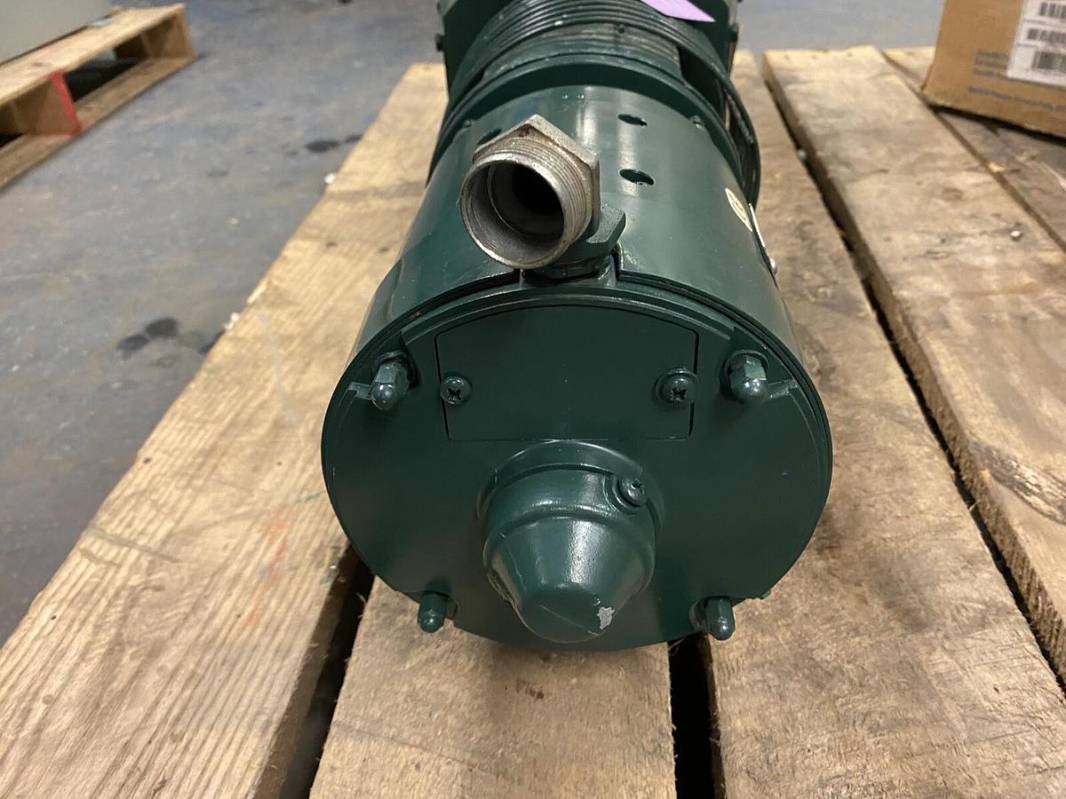 Used RELIANCE,DC1811ATZ,3HP DC MOTOR 1750RPM 180V BROCK COMPTON BD2510B/1 TACHOMETER