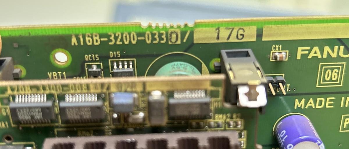 Used FANUC,A16B-3200-0330/17G,MOTHERBOARD CPU