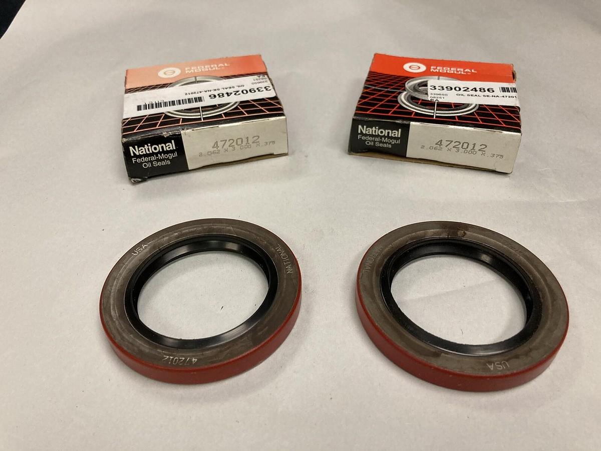 National Federal Mogal,472012,Oil Seals Lot of 2