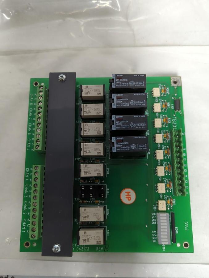 Used HONEYWELL,C43173,REV B CIRCUIT BOARD PRE-OWNED