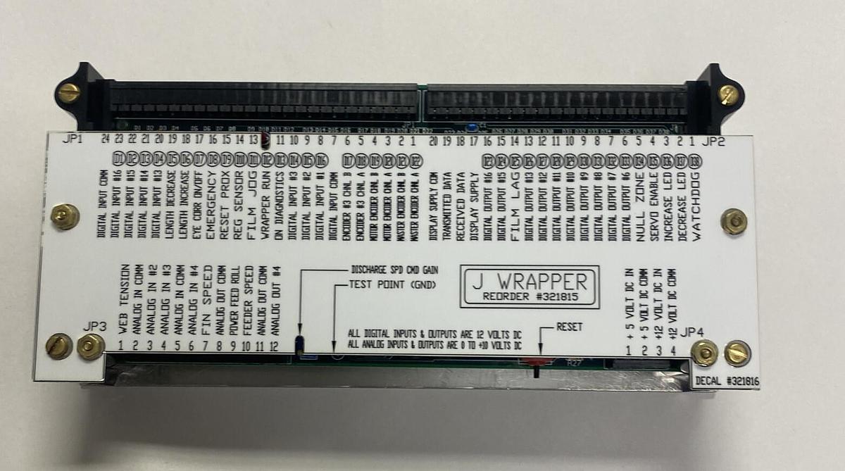 Used DOBOY J WRAPPER,321815,DIGITAL CONTROL BOARD