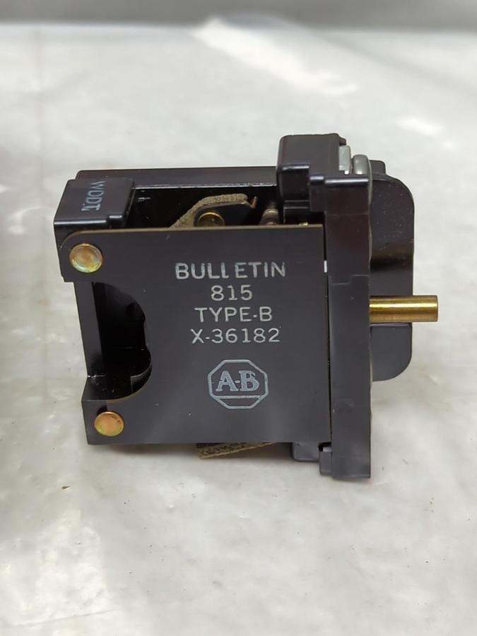 ALLEN BRADLEY,X-36182,L.H. OVERLOAD RELAY SIZE 0 & 1 NOS