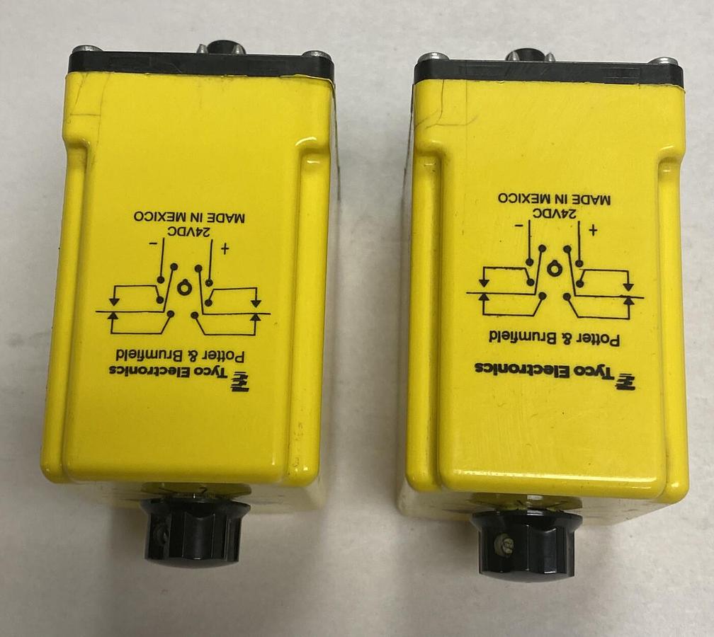 Potter & Brumfield,CDD-38-30003,Timing Relay 0.1 To 10 Sec Lot Of 2 NOS