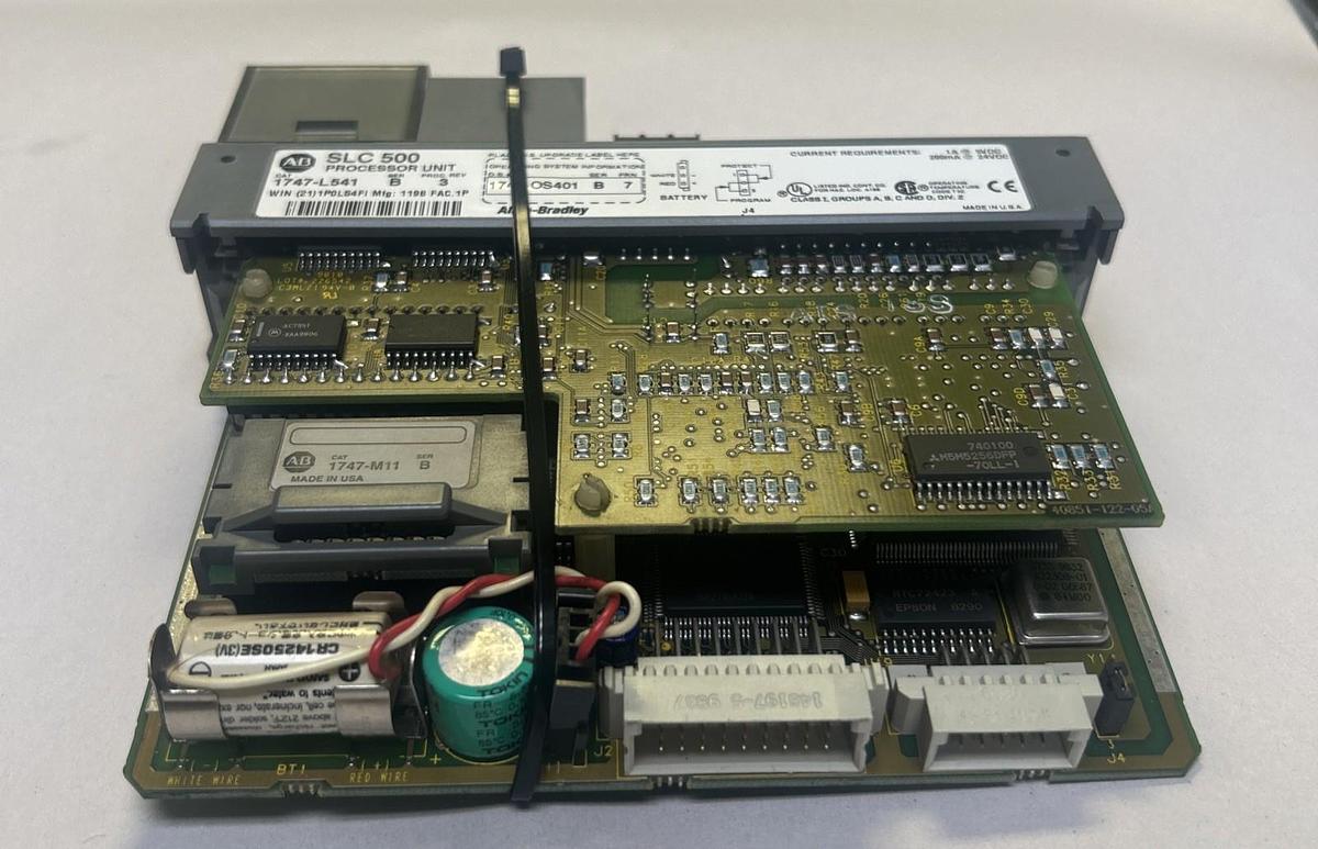 Used ALLEN BRADLEY,1747-L541,SER B SLC 500 PROCESSOR UNIT