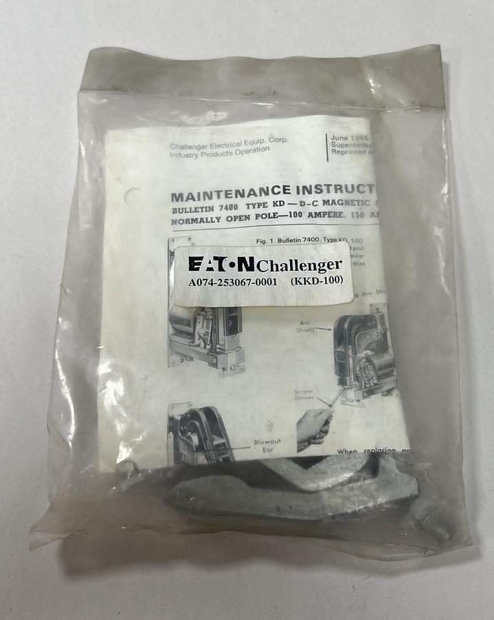 EATON CUTLER-HAMMER,A074-253067-0001,CONTACT KIT NOS