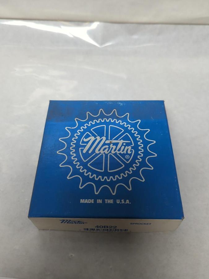 MARTIN,40B22,SPROCKET #40 CHAIN 22 TEETH NOS