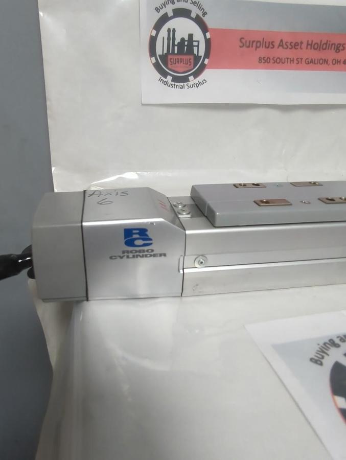Used ROBO CYLINDER,RCS-SA6-I-30-M-200-X10,LINEAR ACTUATOR PRE-OWNED