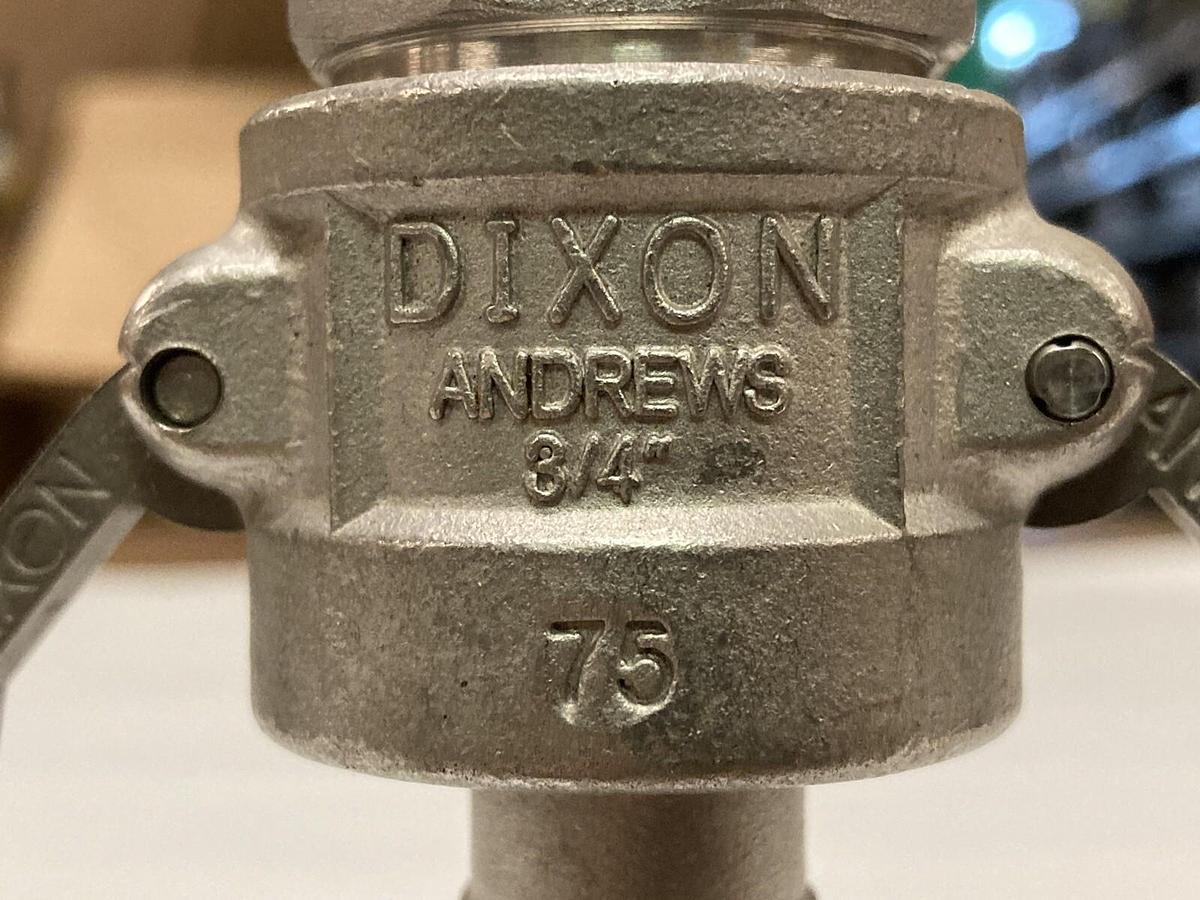 Dixon Andrews,A75-316,3/4 INCH Aluminum Cam and Groove Coupling
