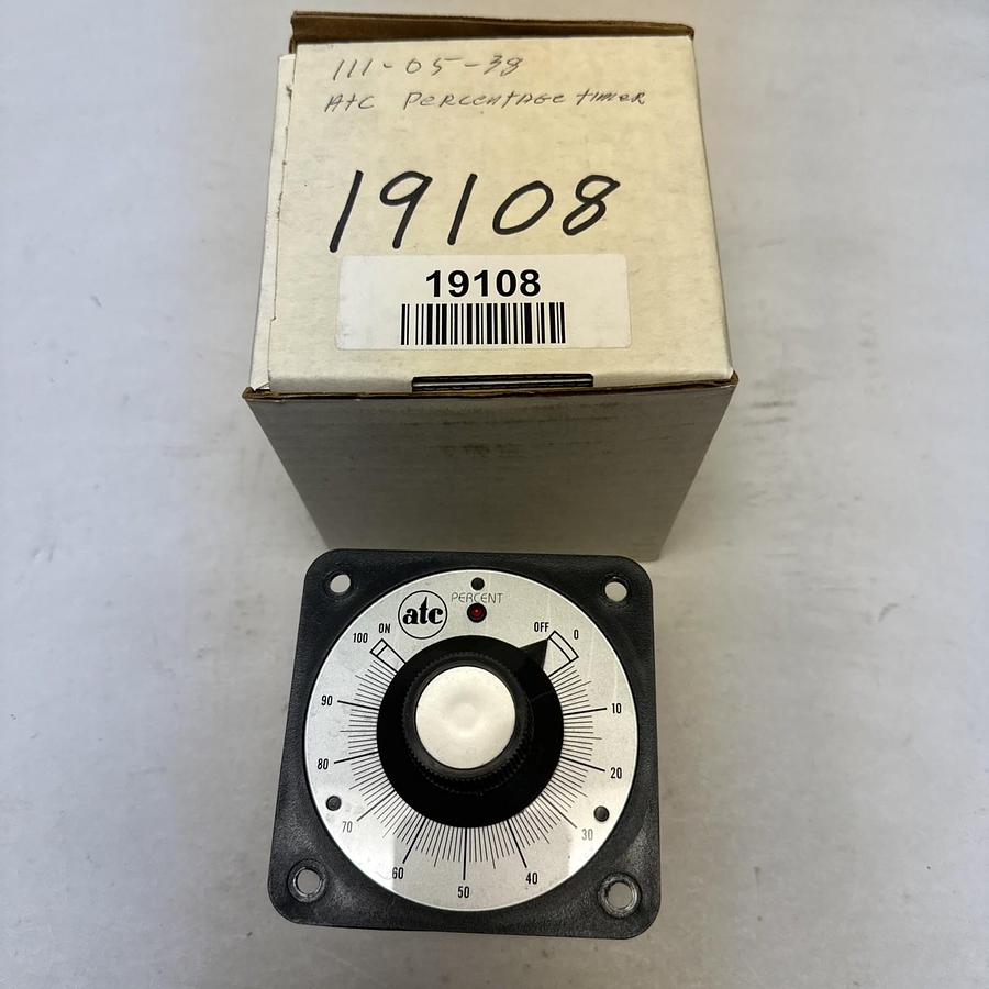 Used ATC,Type 304,Solid State Percentage Timer