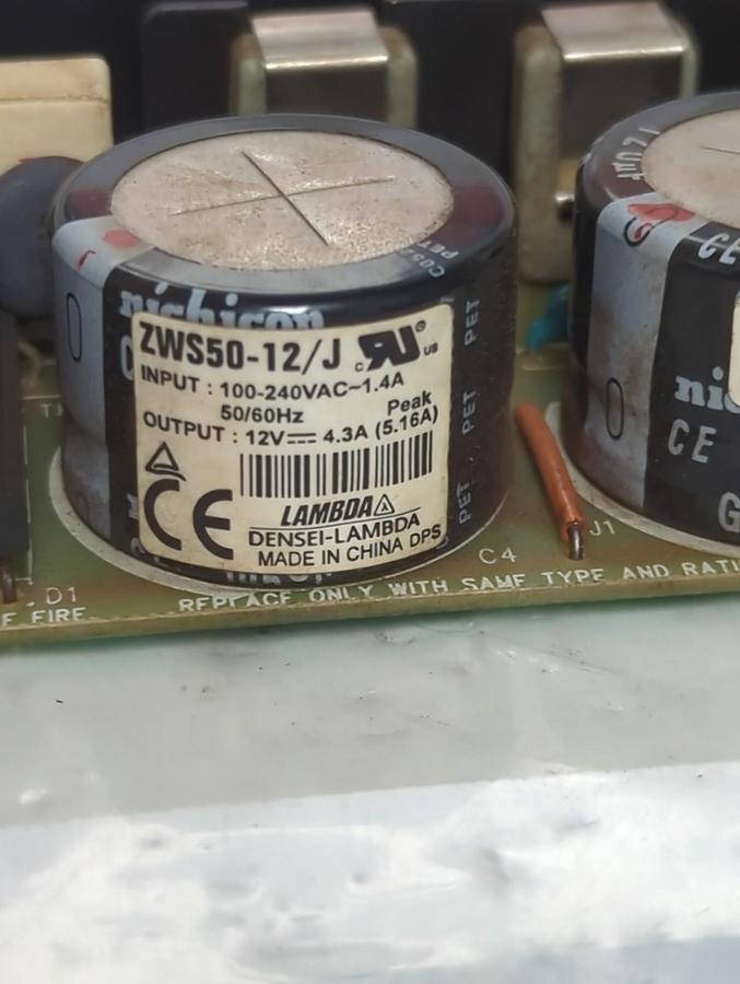 Used LAMBDA,ZWS50-12/J,POWER SUPPLY BOARD PRE-OWNED