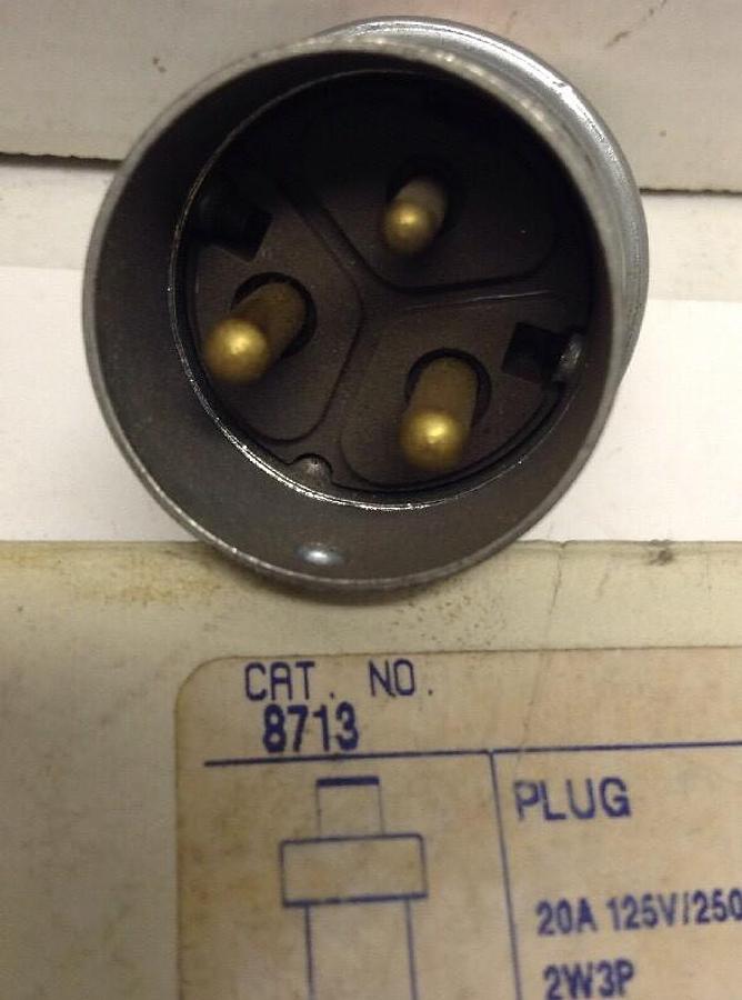 Thomas & Betts Russellstoll,8713,Male Plug  MDGT Ever-Lok 8R9 F113028