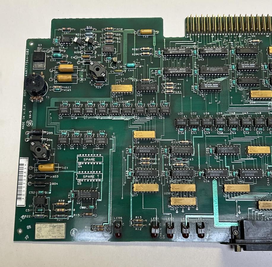 Used GENERAL ELECTRIC,IC600BF900L,I/O XMTR BOARD