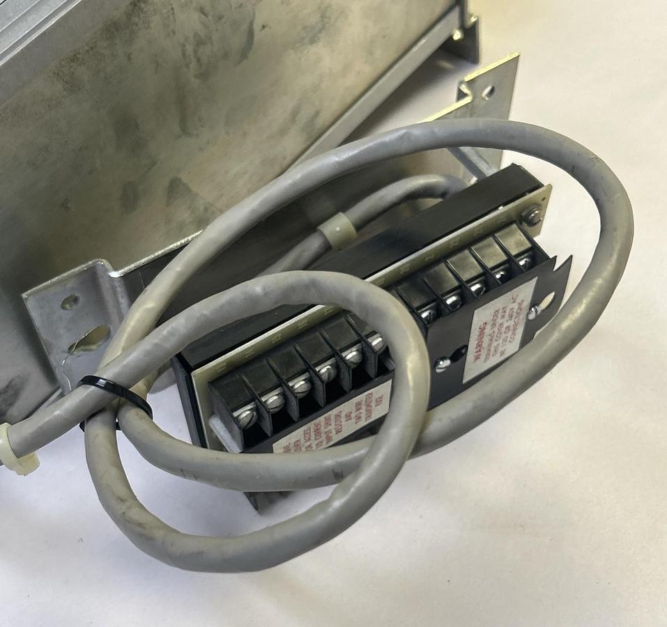 Used LEEDS & NORTHRUP,467-120-01200-50-40-7500-208,POWER SUPPLY CHASSIS 24V