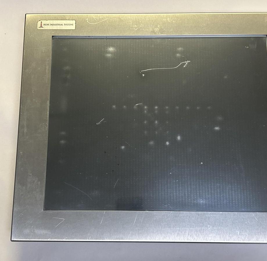 Used HOPE INDUSTRIAL SYSTEMS,HIS-ML19-STAE,TOUCH SCREEN OPERATING PANEL