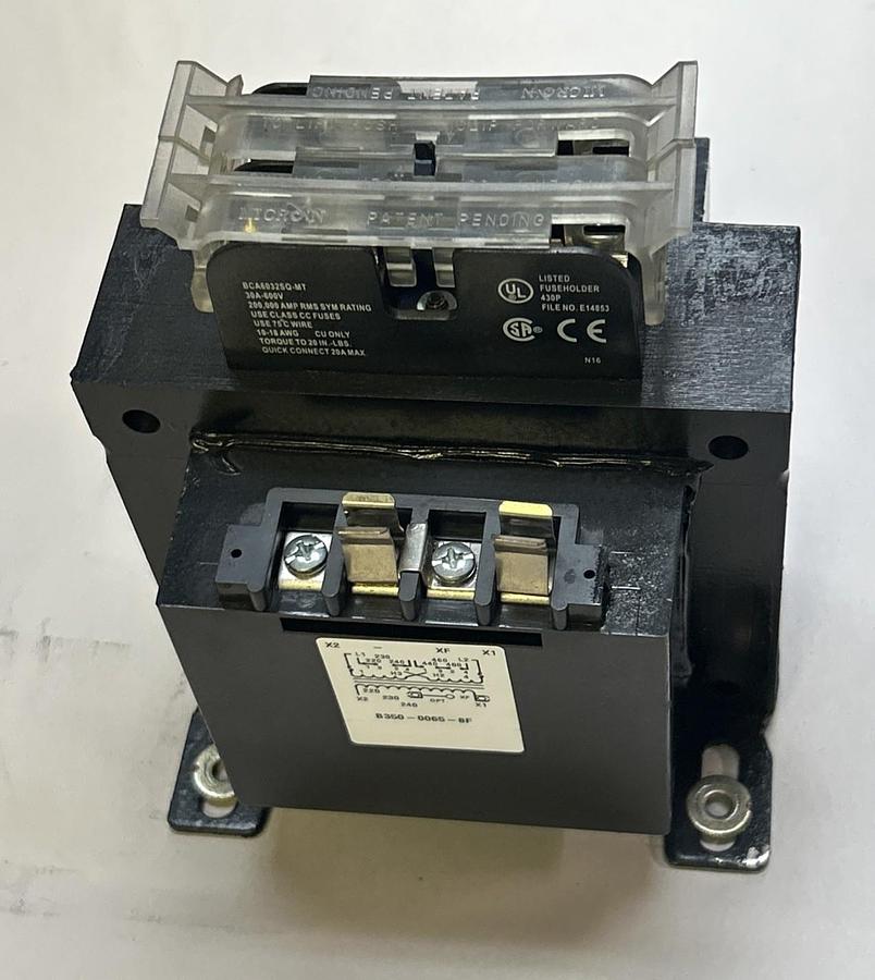 Used SIEMENS,A1-TRC-QOC-287,CONTROL TRANSFORMER 350VA 460/230V PRI 350V SEC