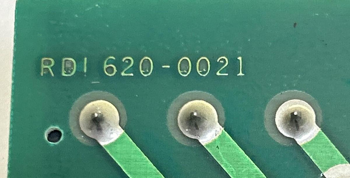 RDI,620-0021,RELAY SOCKET BOARD NOS
