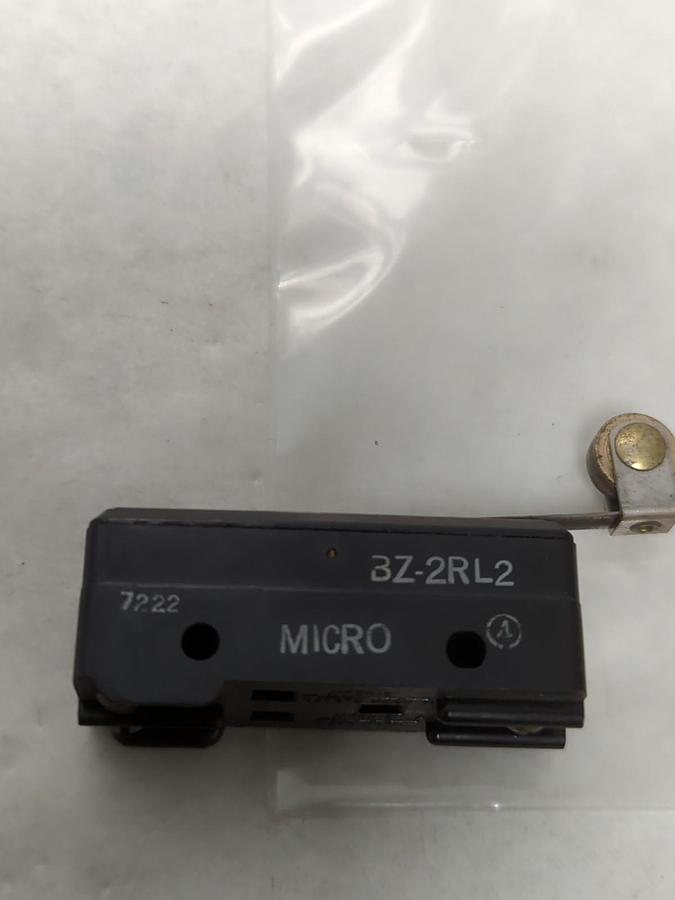 Used HONEYWELL,BZ-2RL2,ROLLER LEVER MICRO SWITCH LOT OF 2 PRE-OWNED