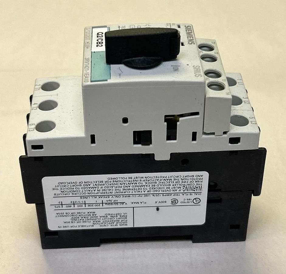 Used SIEMENS,3RV1421-1EA10,MOTOR STARTER