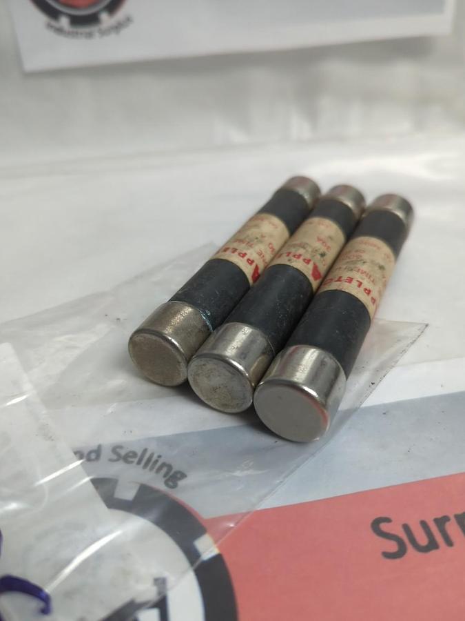 Used APPLETON,36030,ONE-TIME 30 AMP FUSE LOT OF 3 PRE-OWNED