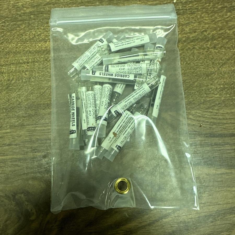 Fletcher,C245-055-104CR,Carbide Wheels 20 Packs of 20 ea.